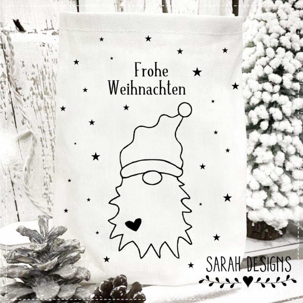 Plotterdatei für Weihnachten, Plottervorlage Weihnachten kleiner Wichtel