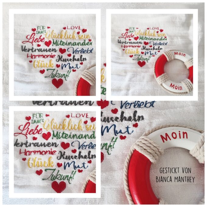 Stickdatei Liebesherz Herz mit Wörtern Wortsalat 26x16 Liebe Love Vertrauen Glücklich 4